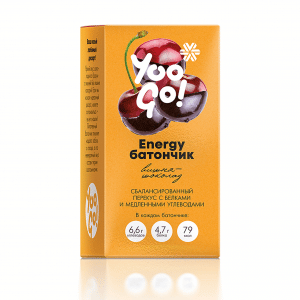 Energy-батончик (вишня-шоколад) - Yoo Gо