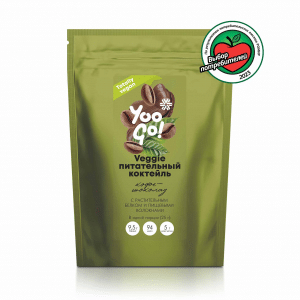 Veggie, питательный коктейль (кофе-шоколад) - Yoo Gо