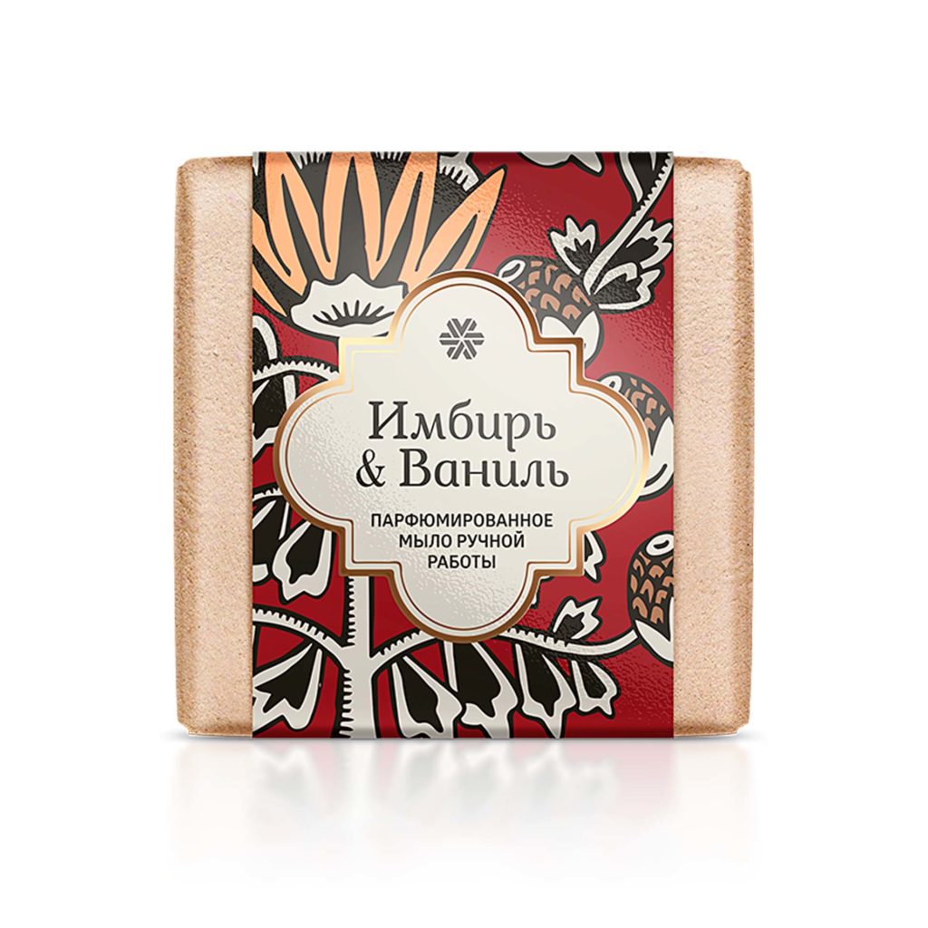 Парфюмированное мыло ручной работы «Имбирь & Ваниль» — Aromapolis Olfactive Studio